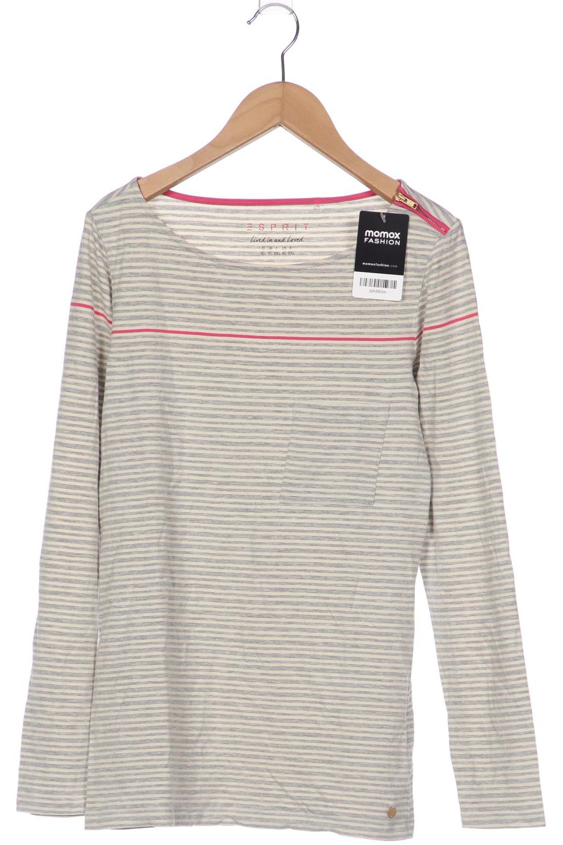 

Esprit Damen Langarmshirt, grau, Gr. 44