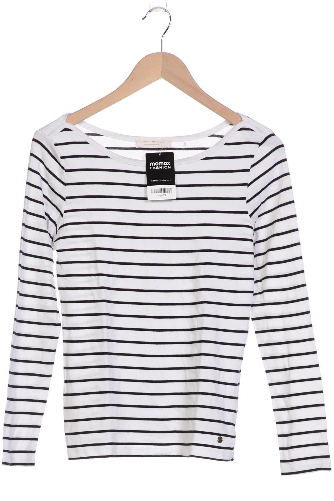

Esprit Damen Langarmshirt, weiß, Gr. 42