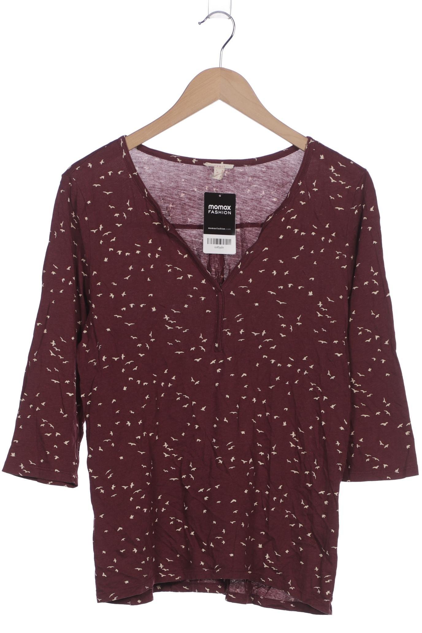 

Esprit Damen Langarmshirt, bordeaux, Gr. 38