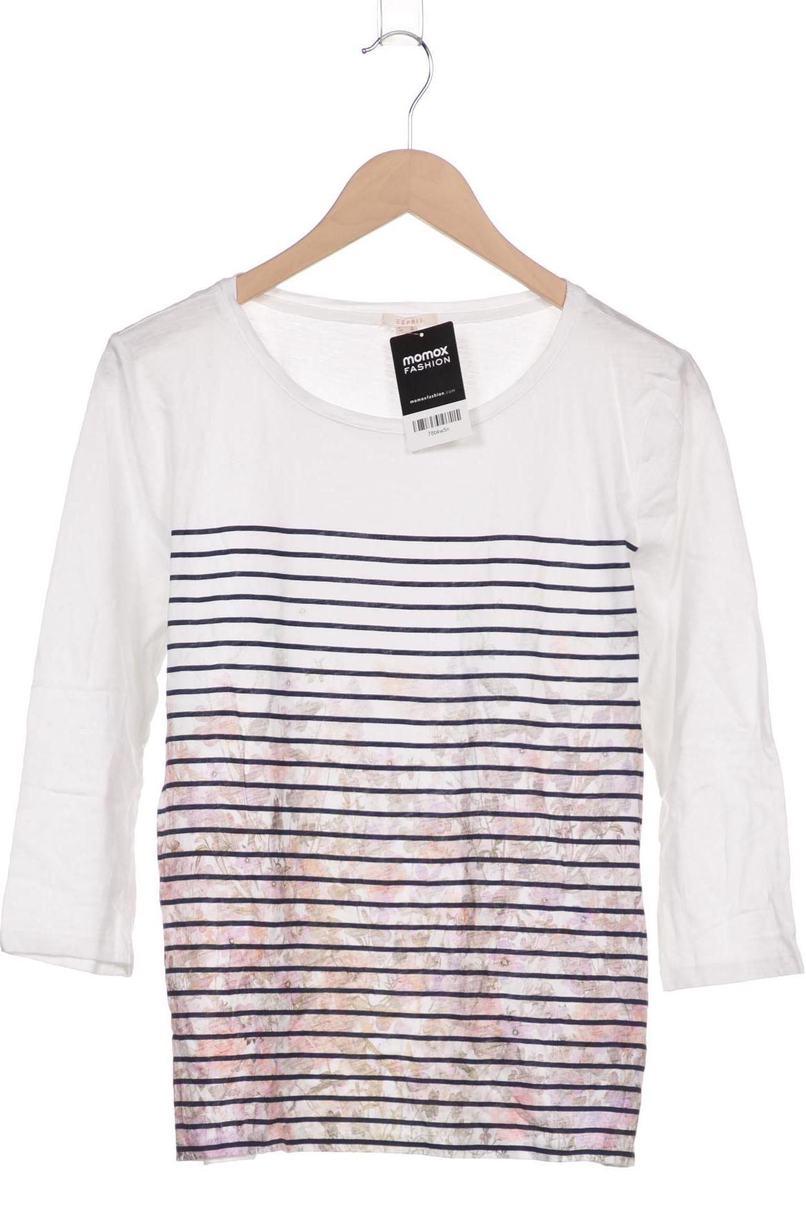 

Esprit Damen Langarmshirt, weiß, Gr. 38
