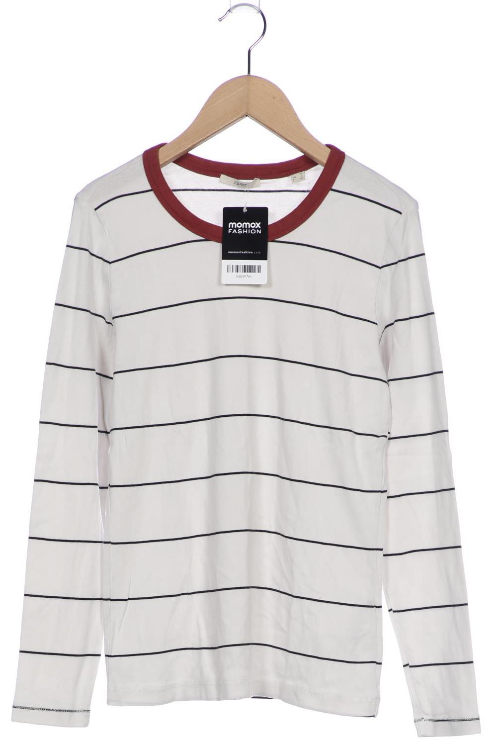 

Esprit Damen Langarmshirt, weiß, Gr. 42