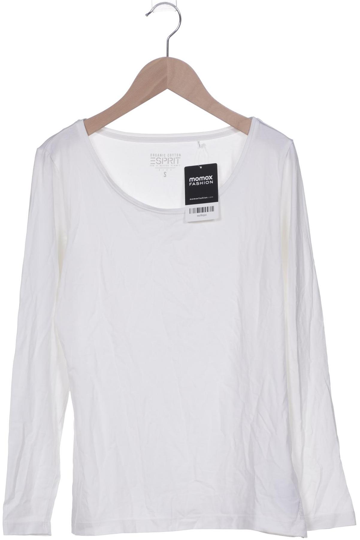 

Esprit Damen Langarmshirt, weiß, Gr. 36