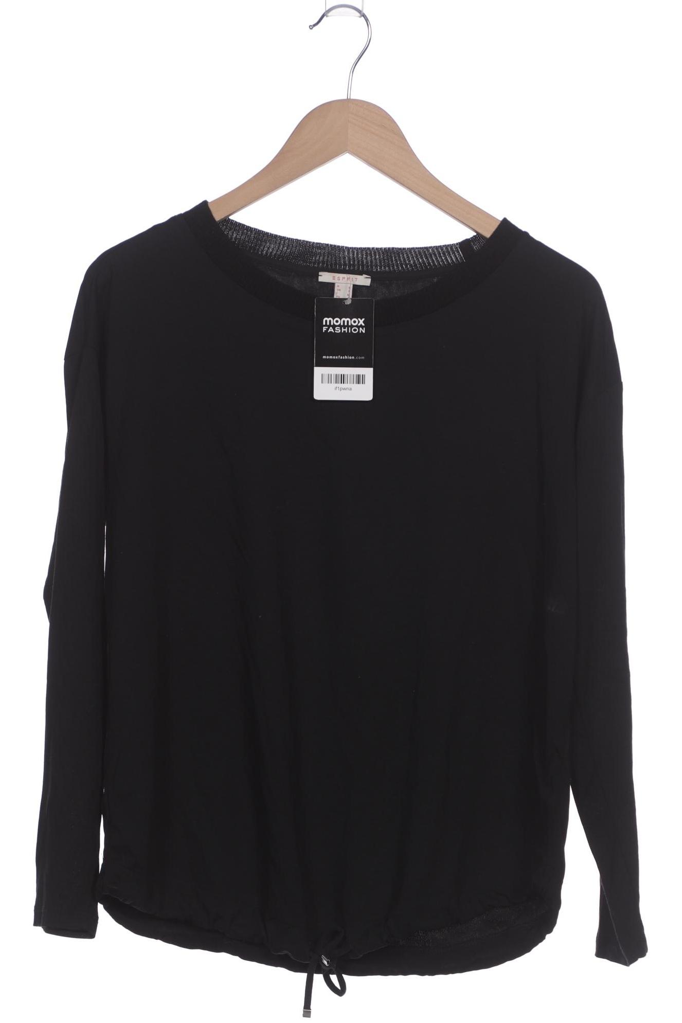 

Esprit Damen Langarmshirt, schwarz, Gr. 36