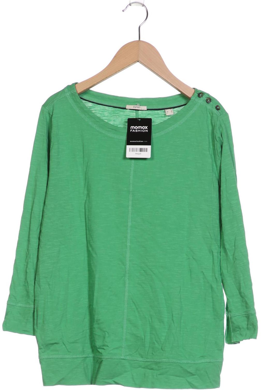 

Esprit Damen Langarmshirt, grün, Gr. 38