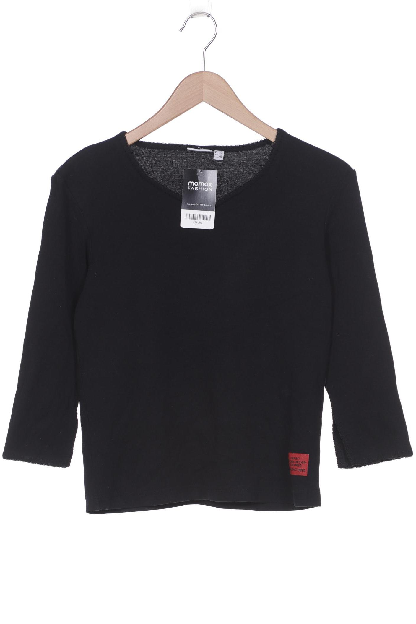 

Esprit Damen Langarmshirt, schwarz