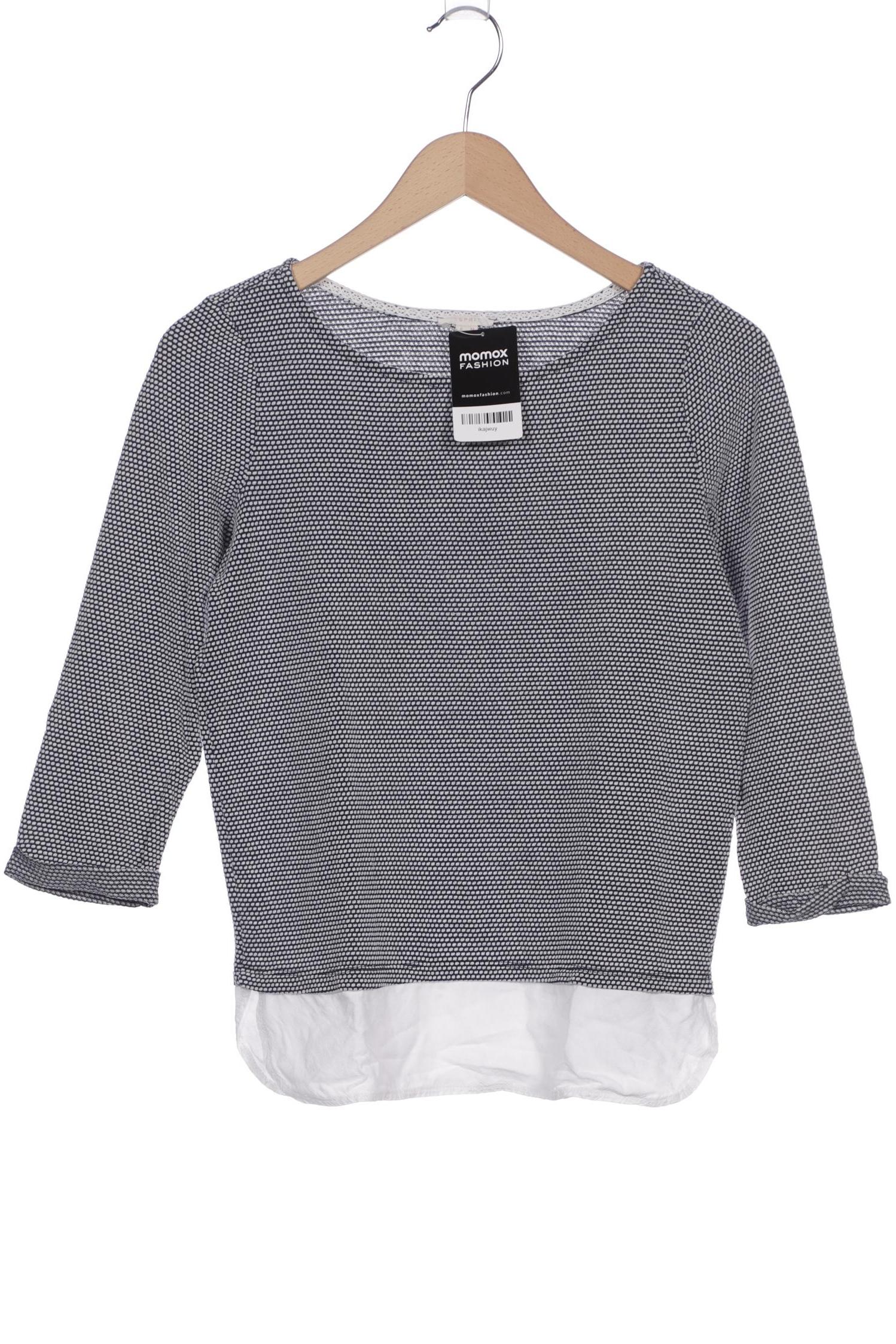 

Esprit Damen Langarmshirt, marineblau, Gr. 34
