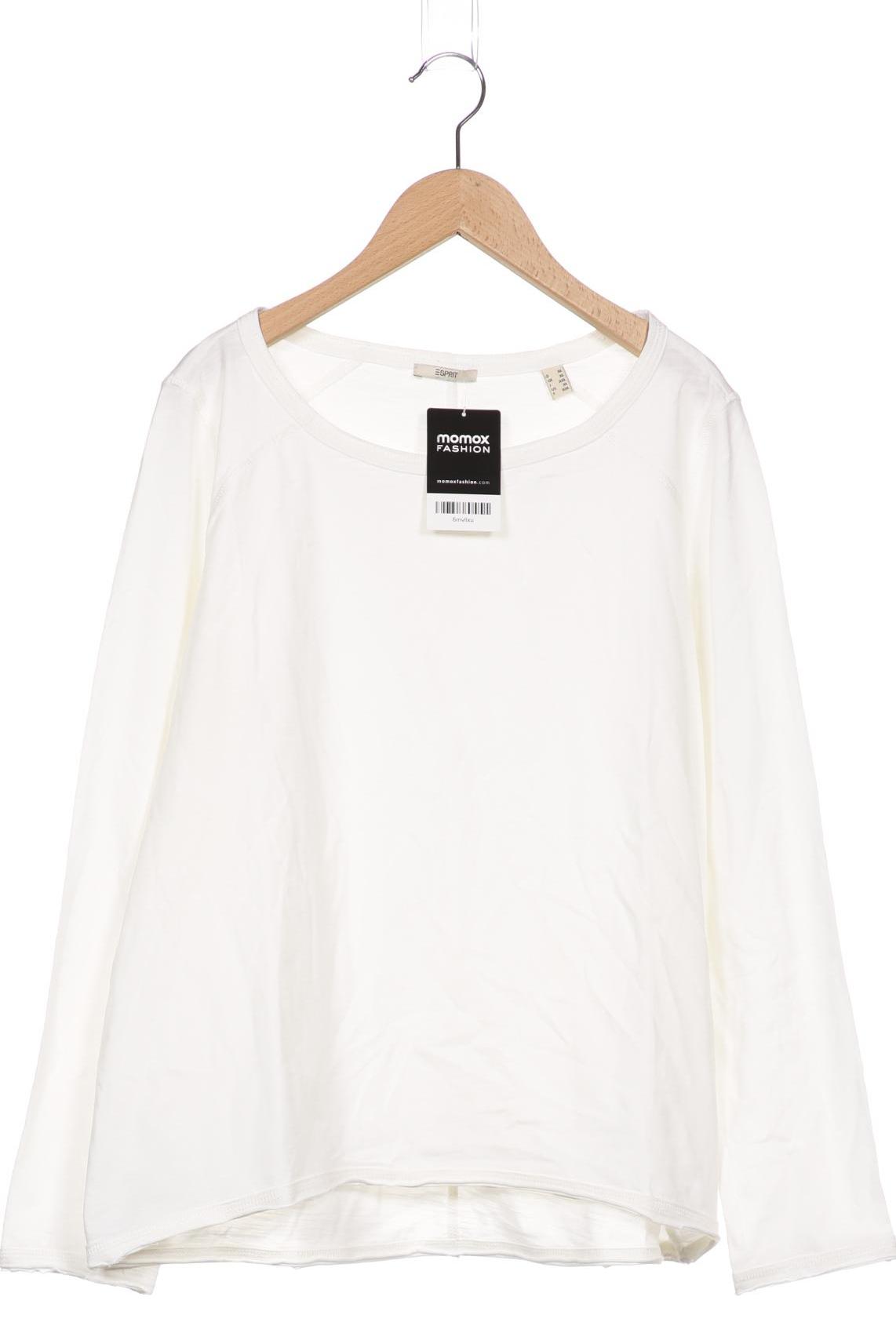 

Esprit Damen Langarmshirt, weiß, Gr. 44