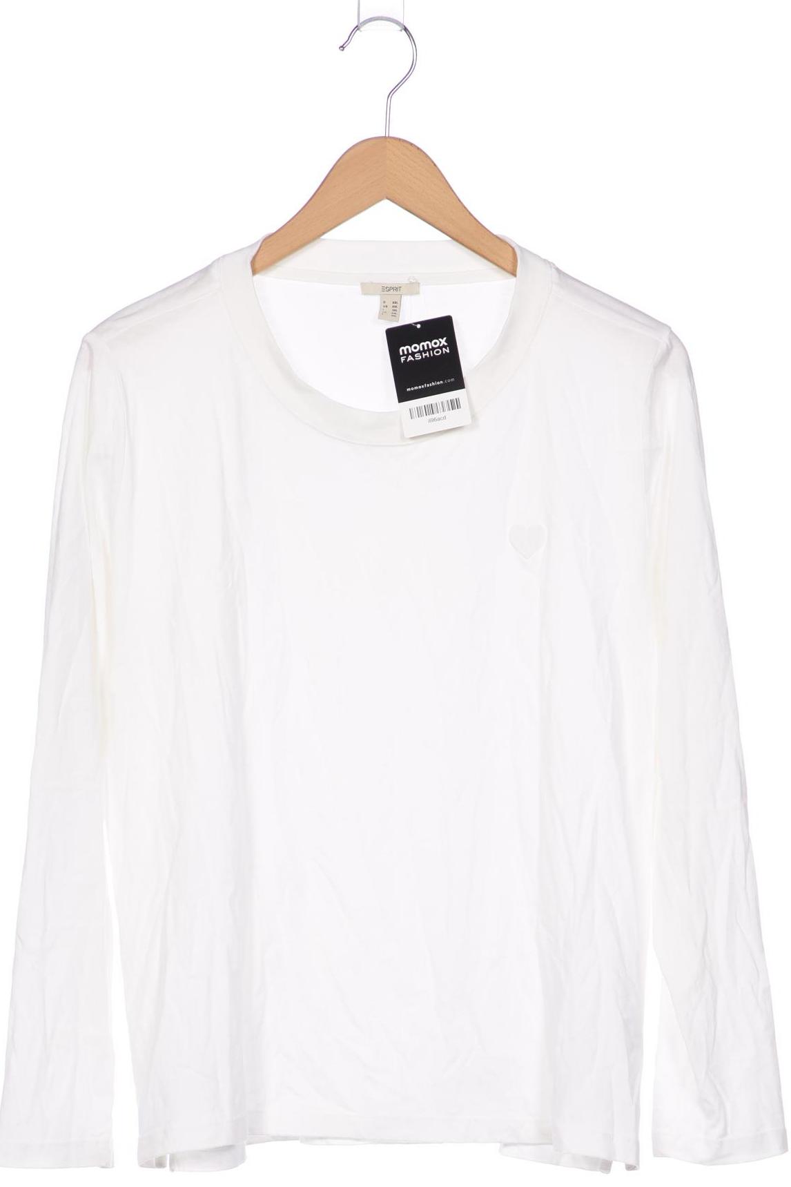 

Esprit Damen Langarmshirt, weiß, Gr. 46