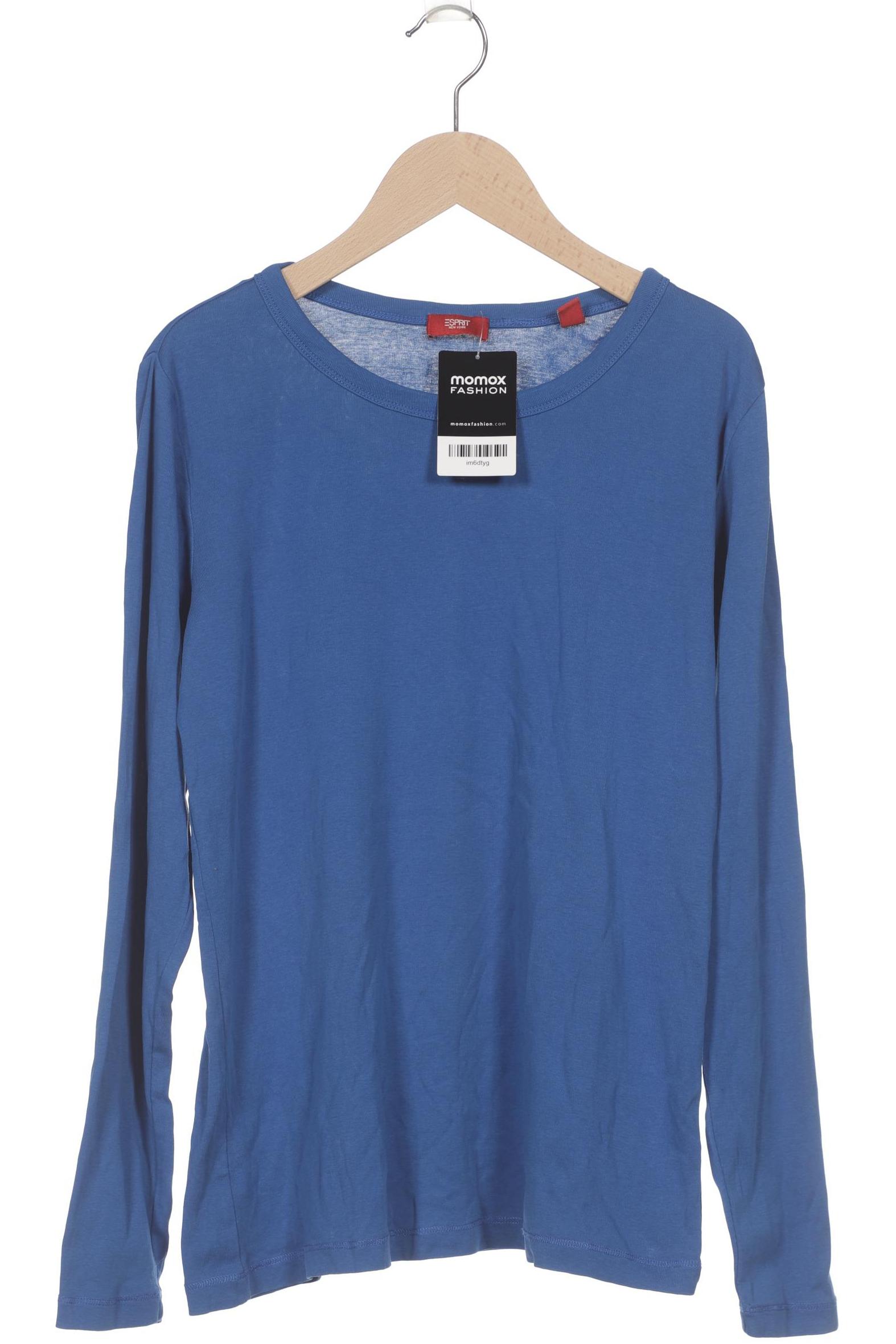 

Esprit Damen Langarmshirt, blau, Gr. 44