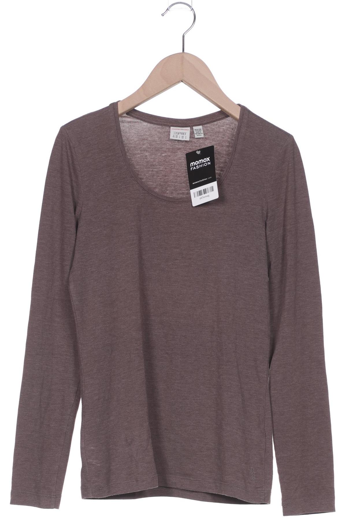 

Esprit Damen Langarmshirt, braun, Gr. 34