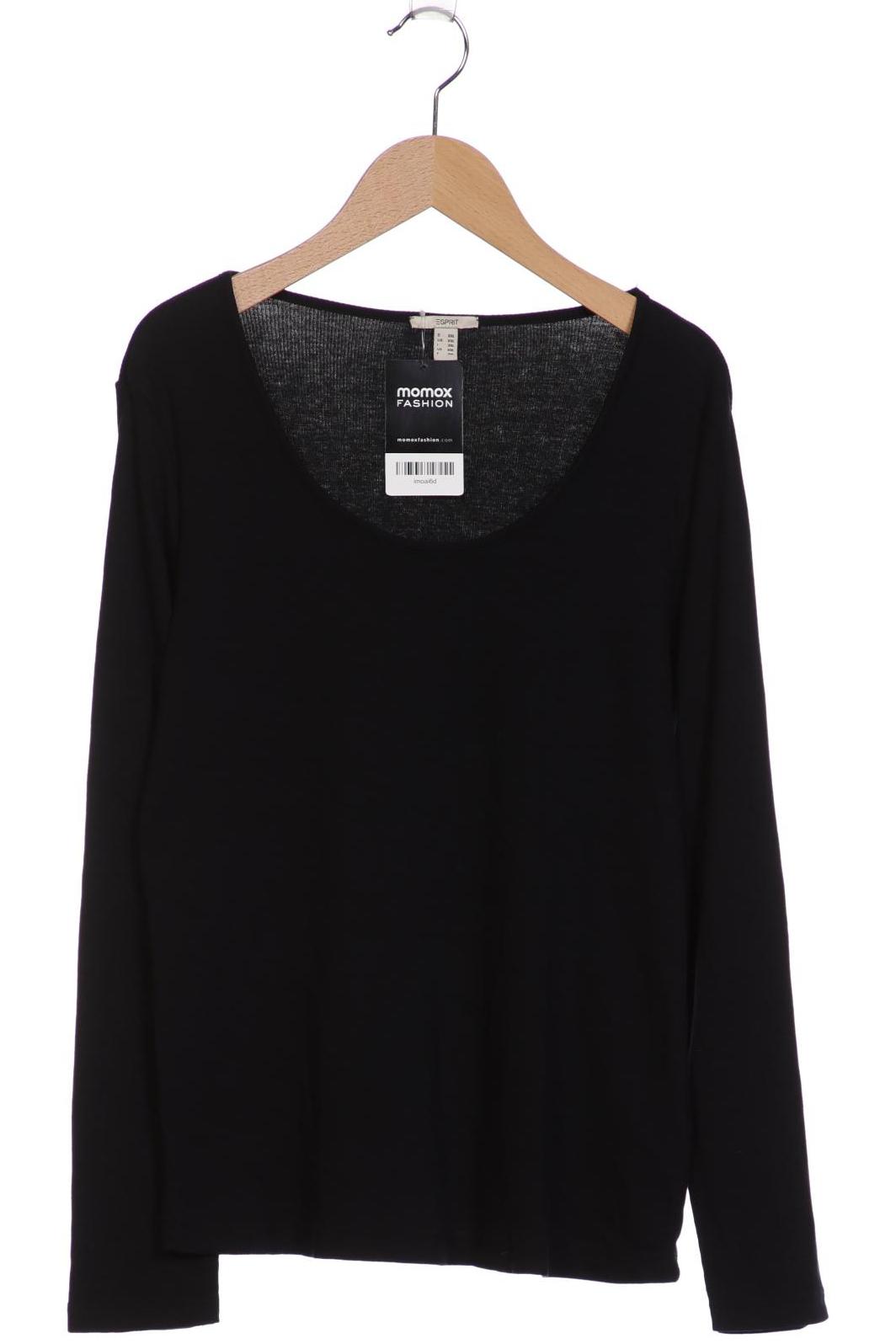 

Esprit Damen Langarmshirt, schwarz, Gr. 46