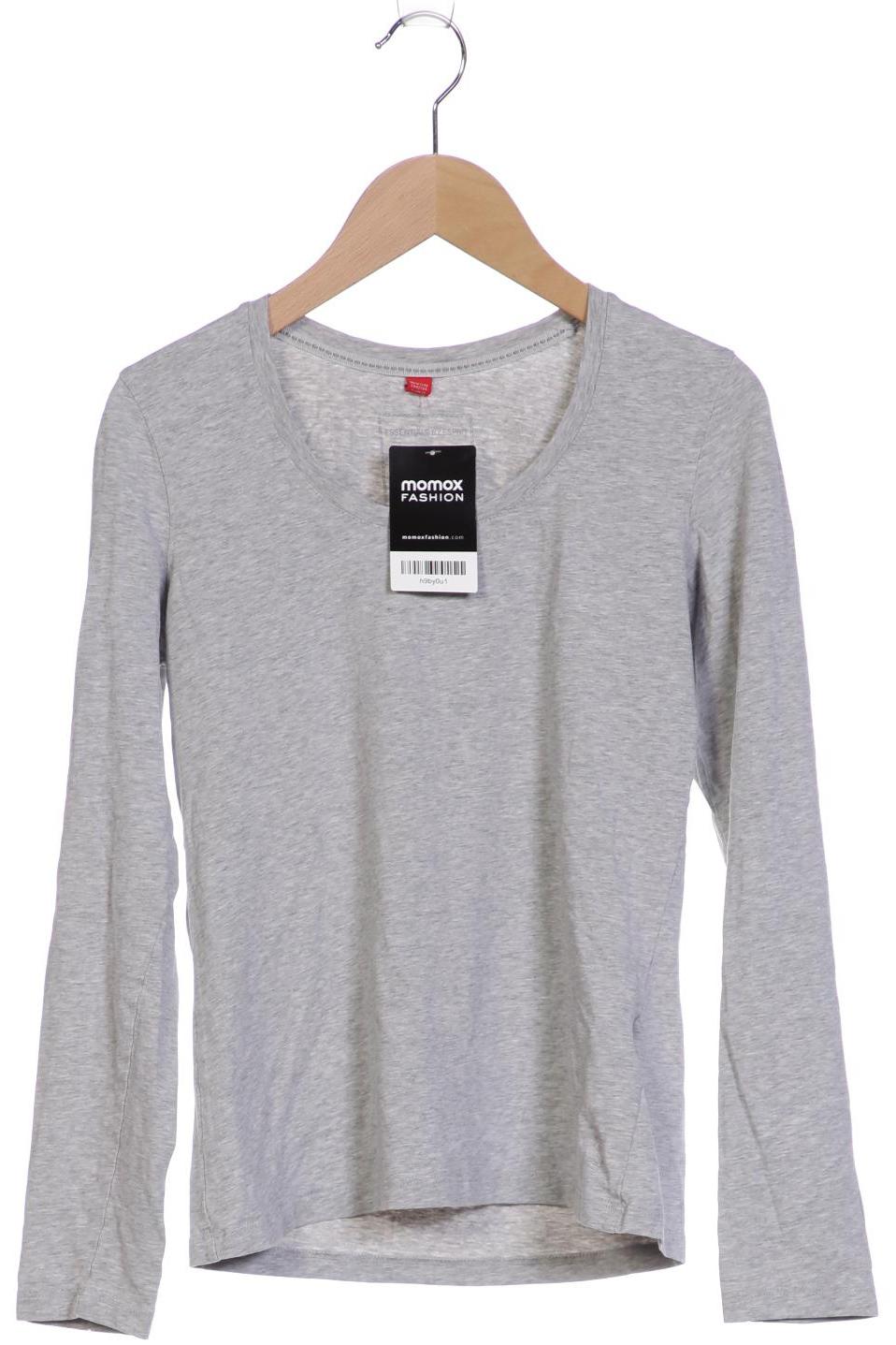 

Esprit Damen Langarmshirt, grau, Gr. 38