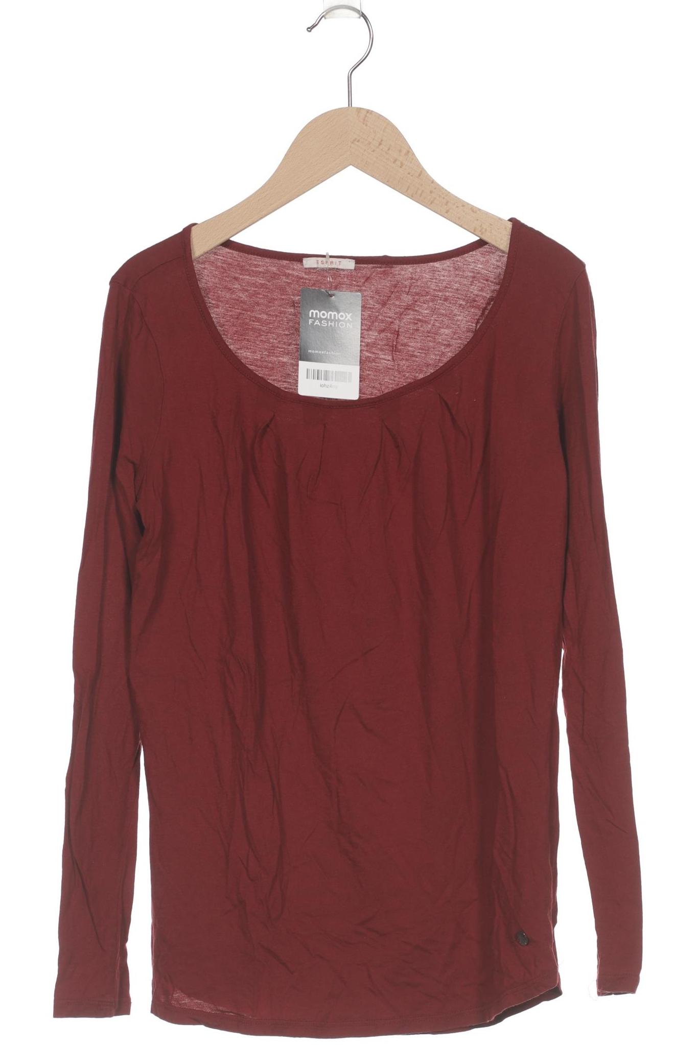 

Esprit Damen Langarmshirt, bordeaux, Gr. 34