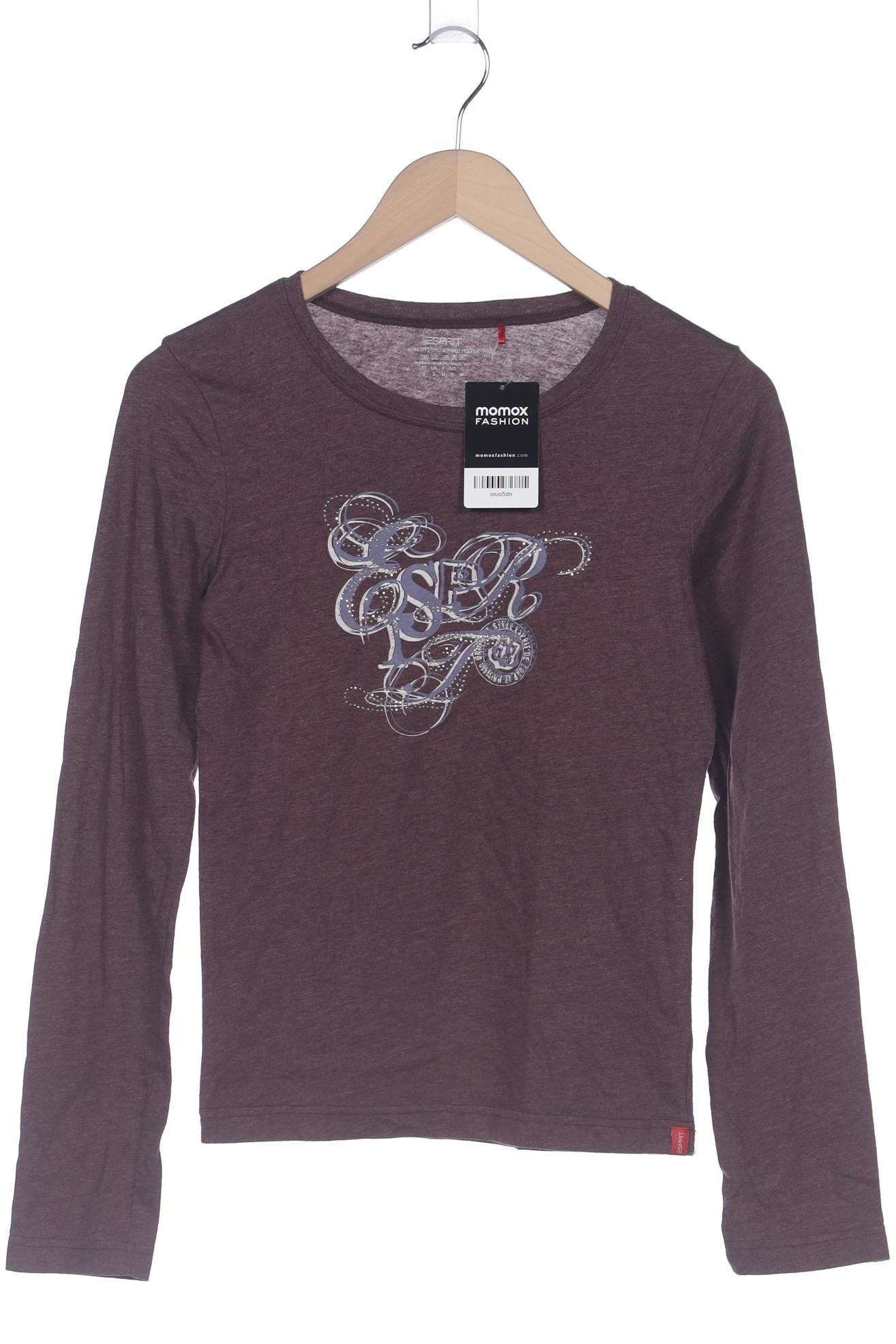 

Esprit Damen Langarmshirt, bordeaux, Gr. 36
