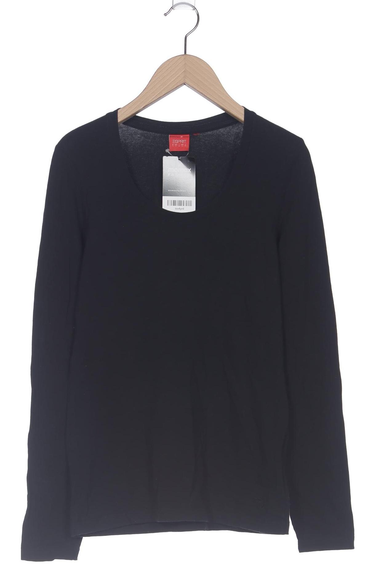 

Esprit Damen Langarmshirt, schwarz, Gr. 36