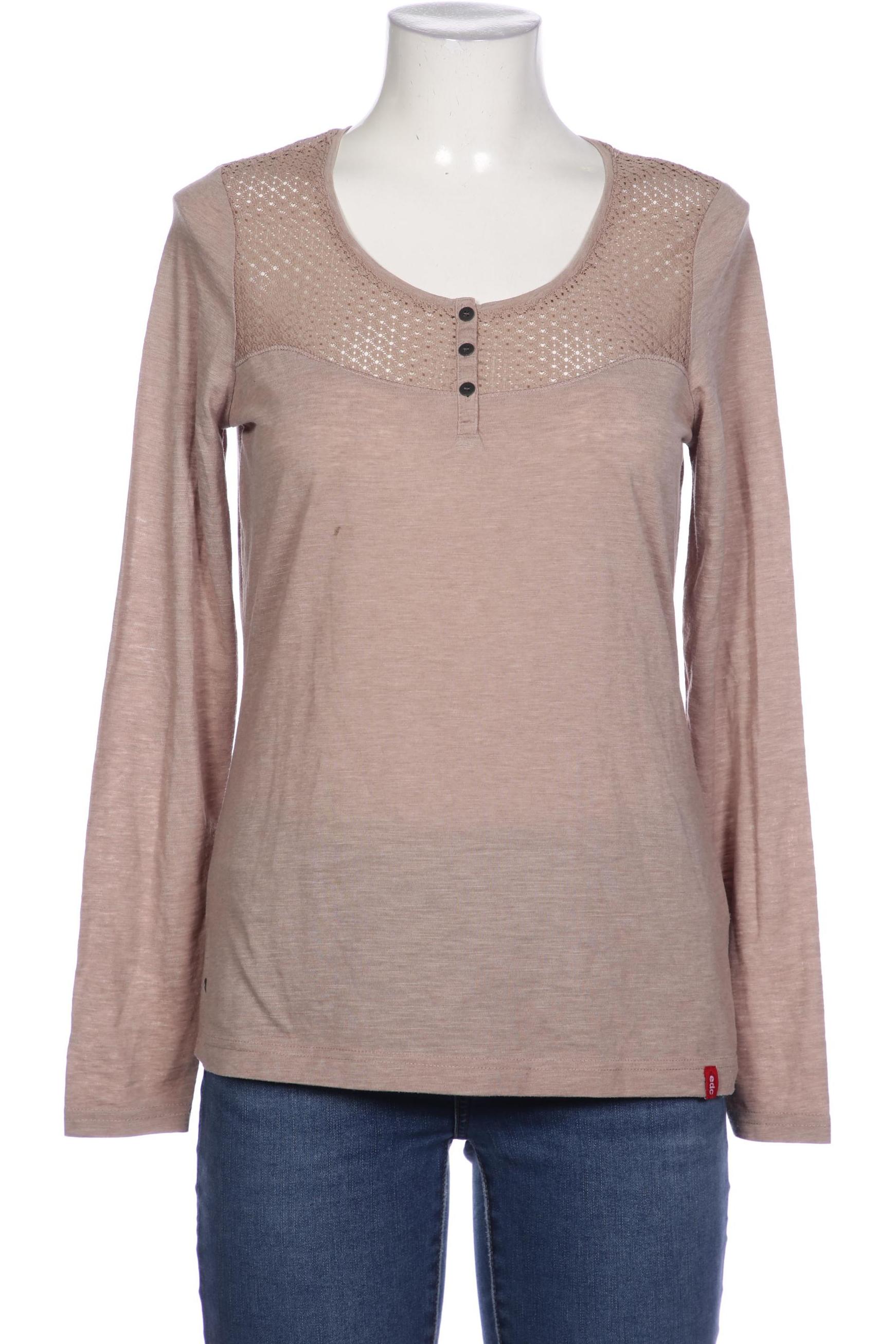 

Esprit Damen Langarmshirt, beige, Gr. 38