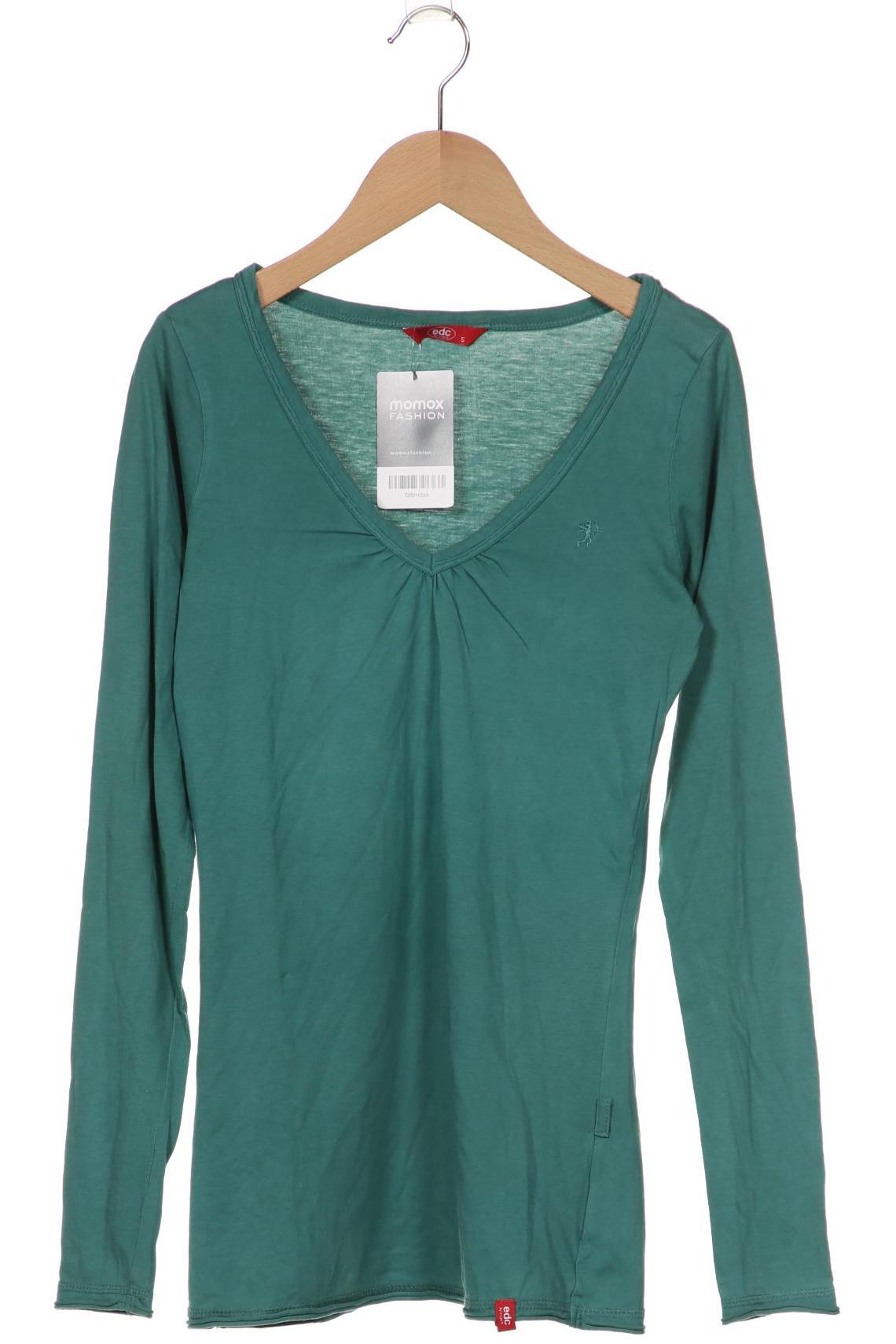 

Esprit Damen Langarmshirt, türkis, Gr. 36