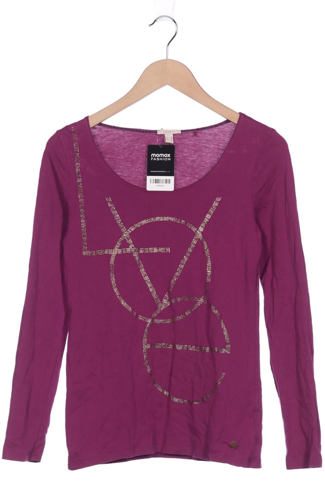 

Esprit Damen Langarmshirt, pink, Gr. 38