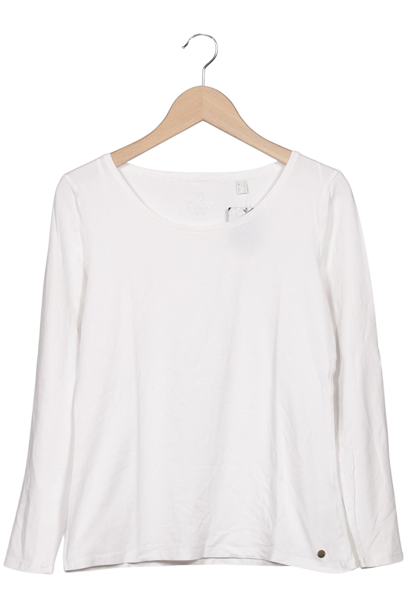 

Esprit Damen Langarmshirt, weiß, Gr. 42