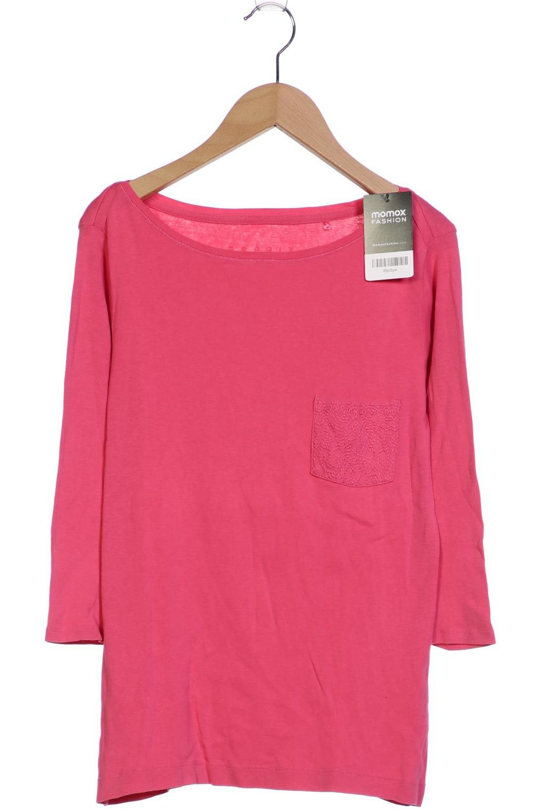 

Esprit Damen Langarmshirt, pink, Gr. 38