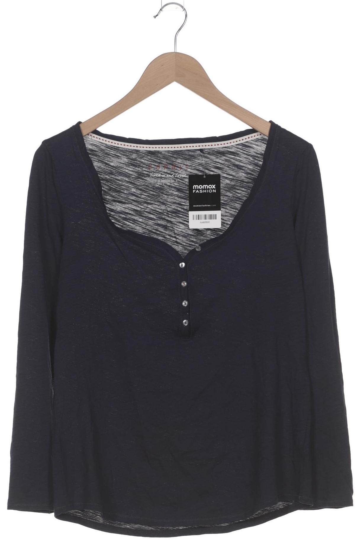 

Esprit Damen Langarmshirt, marineblau, Gr. 42