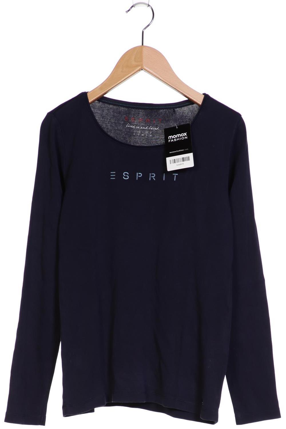

Esprit Damen Langarmshirt, marineblau, Gr. 36
