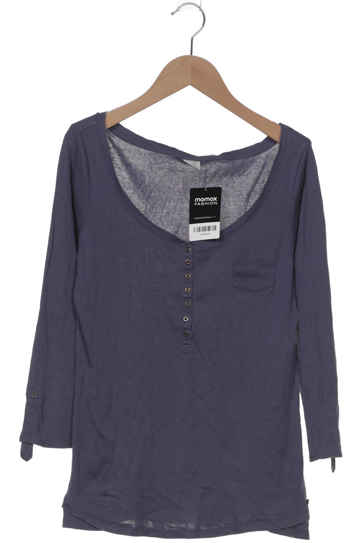 

Esprit Damen Langarmshirt, blau, Gr. 38
