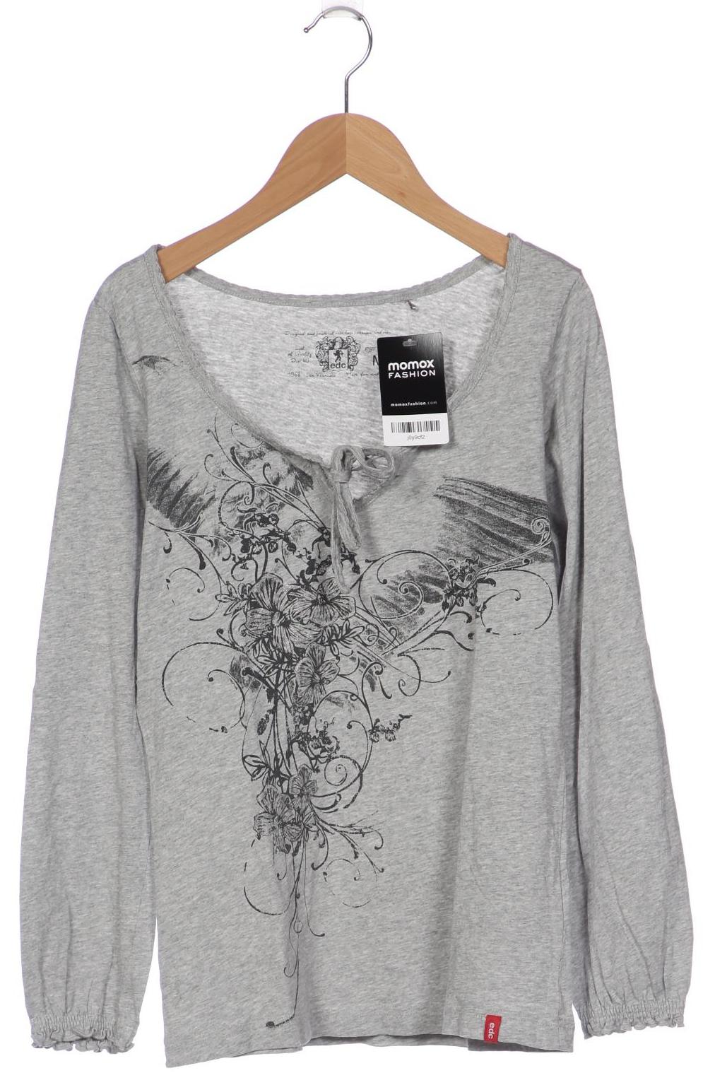 

Esprit Damen Langarmshirt, grau, Gr. 38