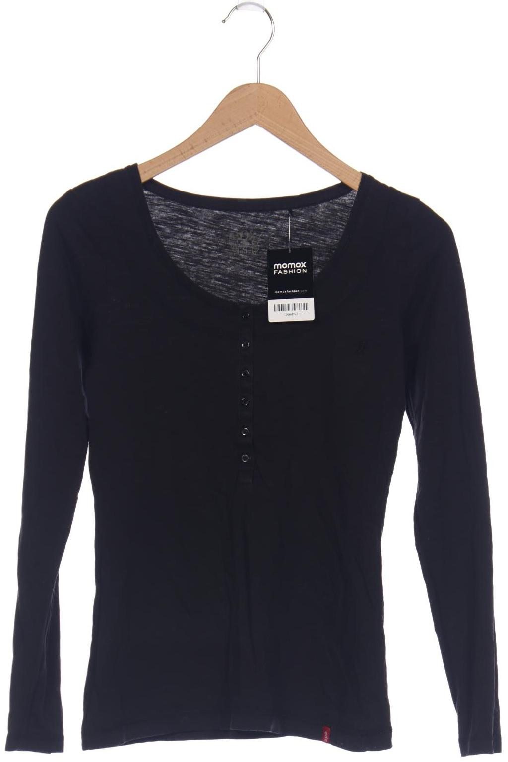 

Esprit Damen Langarmshirt, schwarz, Gr. 36