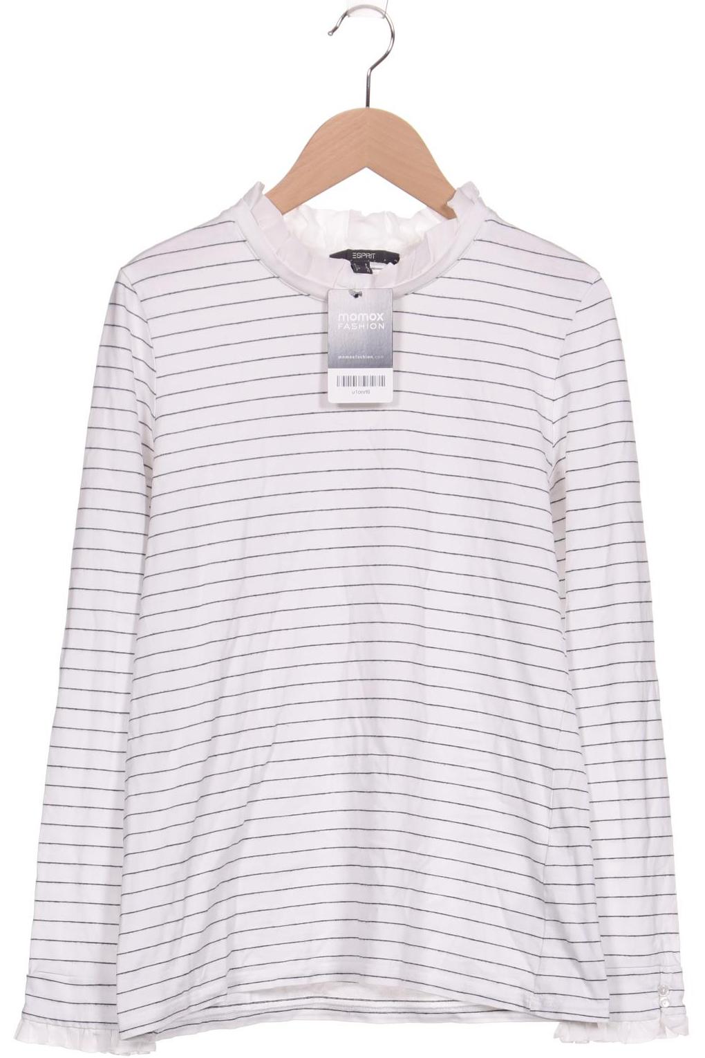 

Esprit Damen Langarmshirt, weiß, Gr. 36