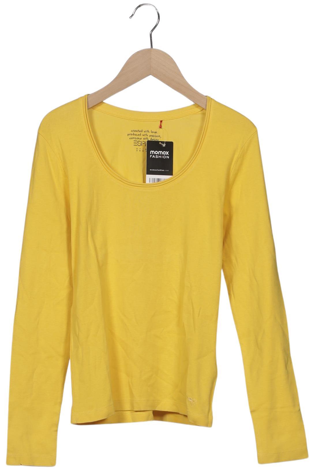 

Esprit Damen Langarmshirt, gelb, Gr. 36