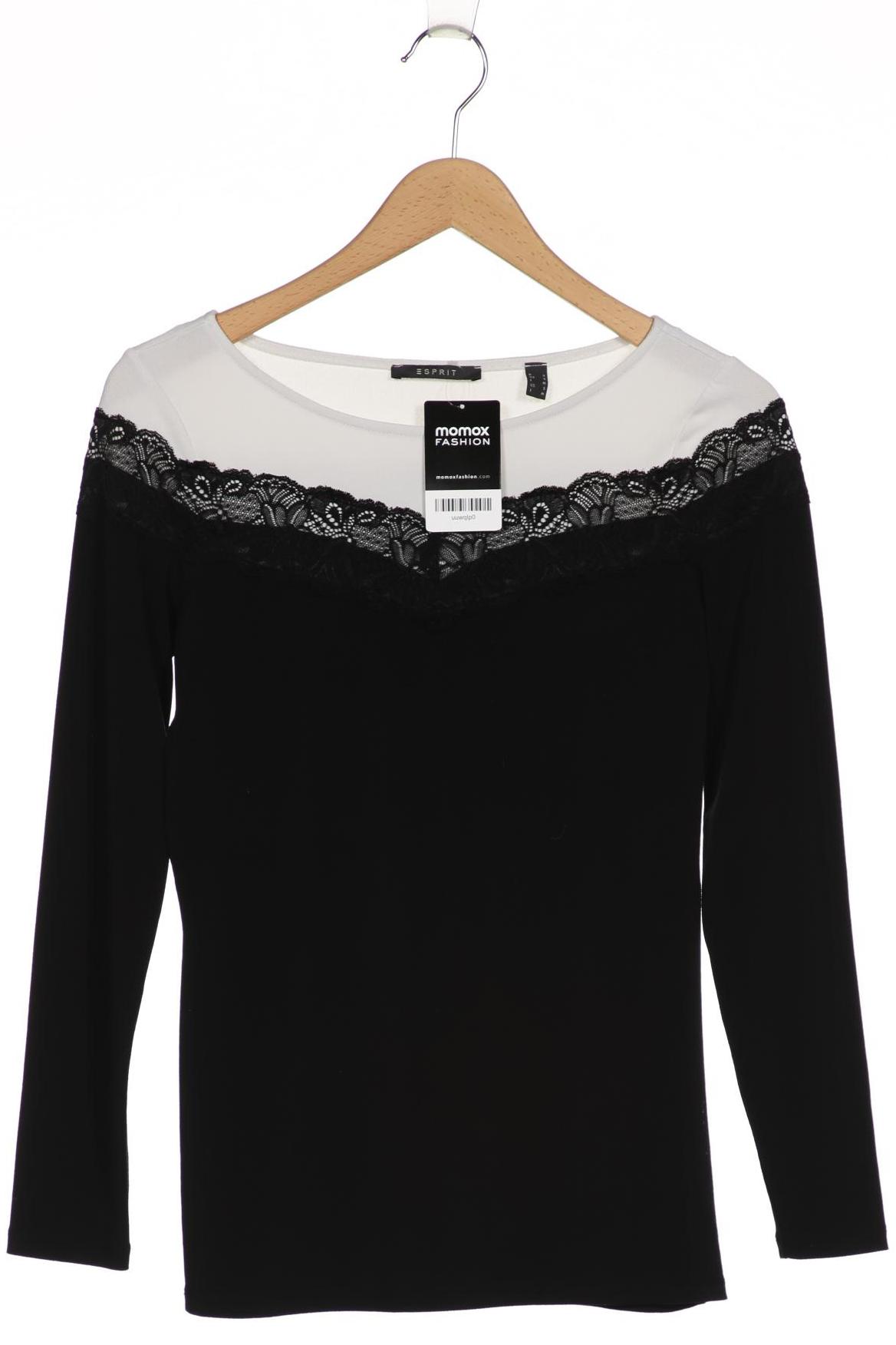 

Esprit Damen Langarmshirt, schwarz, Gr. 36