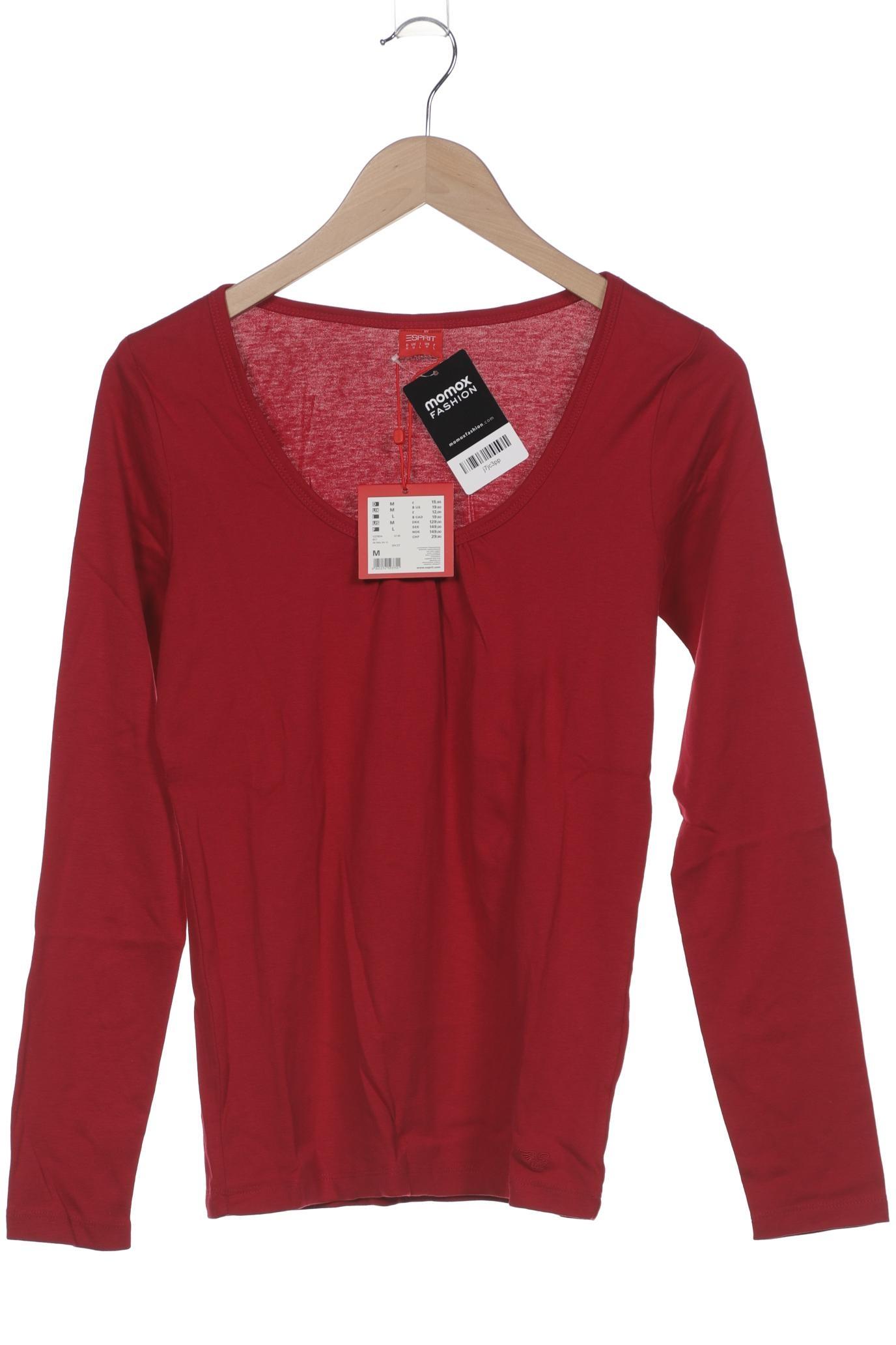 

Esprit Damen Langarmshirt, rot, Gr. 38