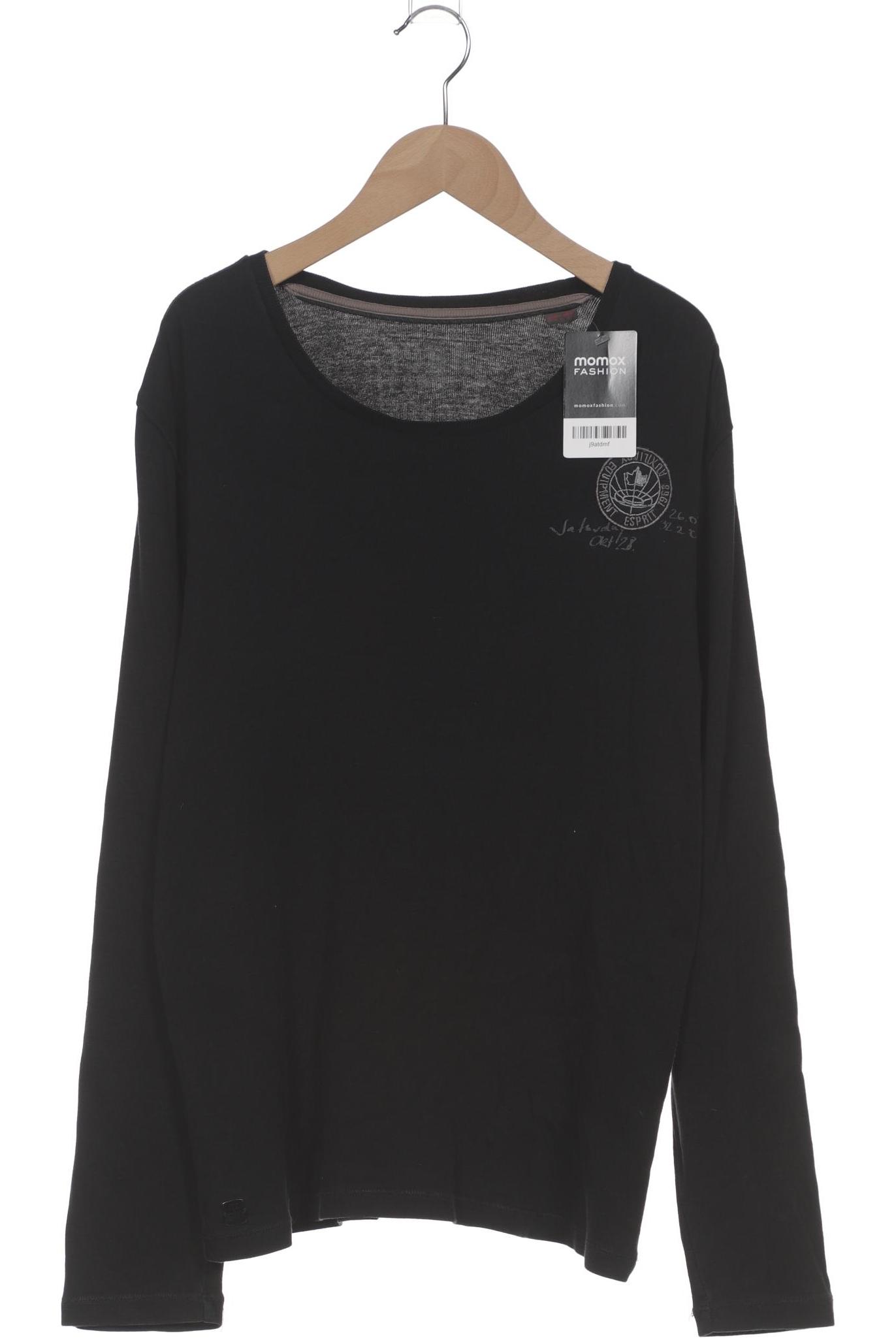 

Esprit Damen Langarmshirt, schwarz, Gr. 42