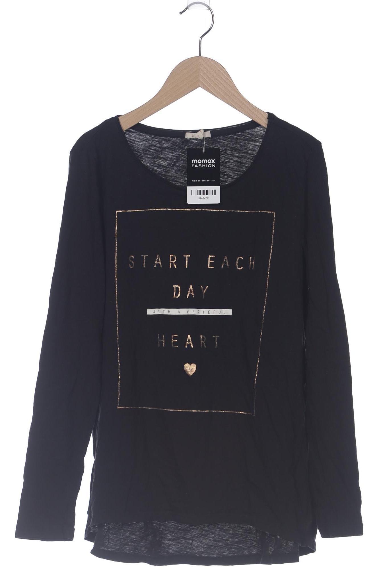 

Esprit Damen Langarmshirt, schwarz, Gr. 38