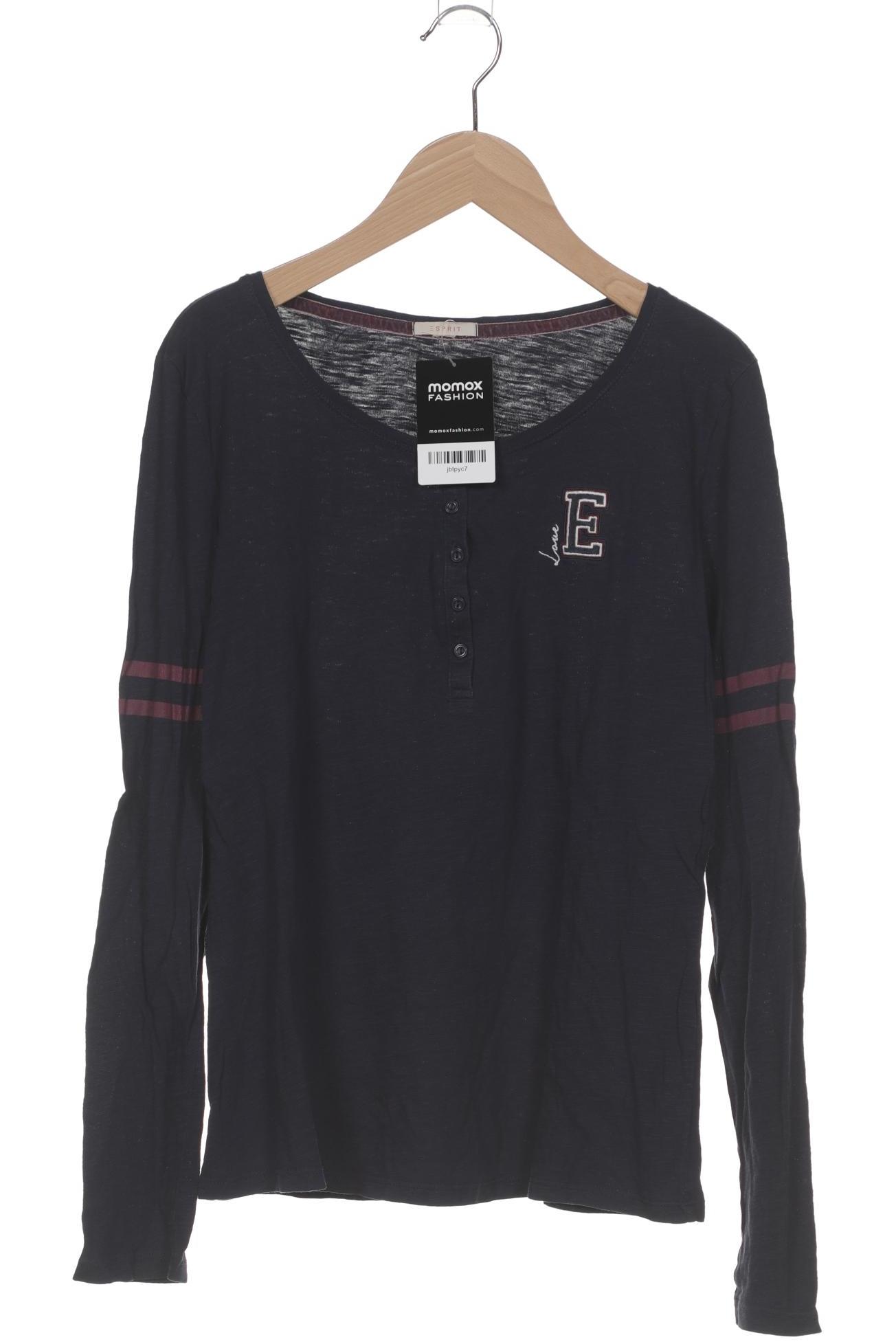 

Esprit Damen Langarmshirt, marineblau, Gr. 38