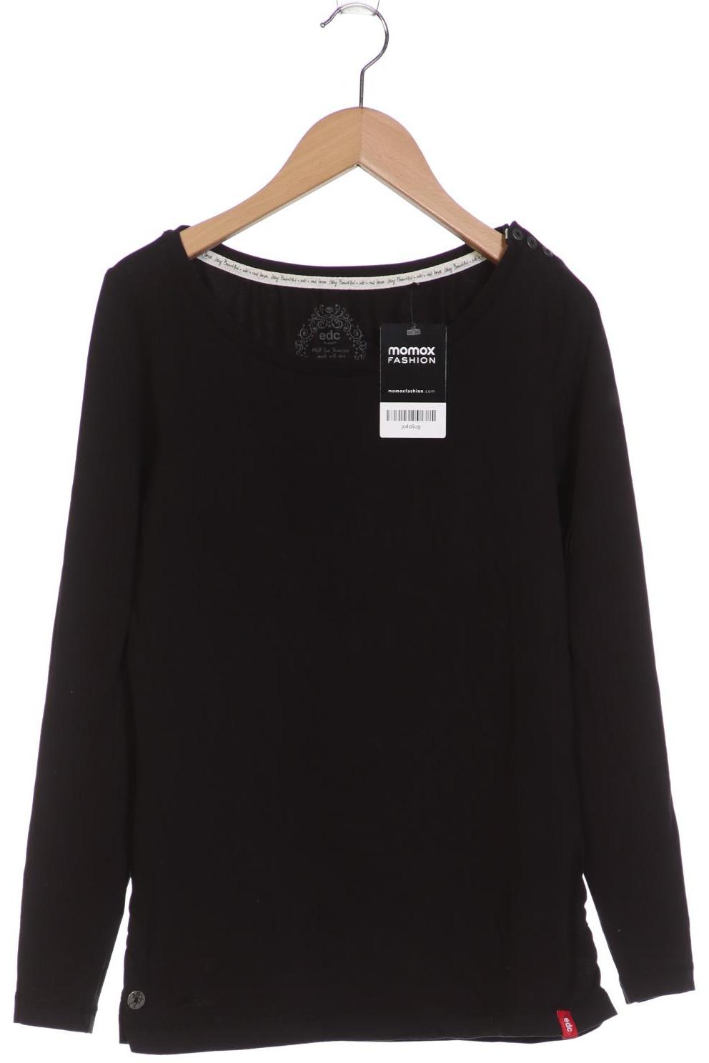

Esprit Damen Langarmshirt, schwarz, Gr. 34