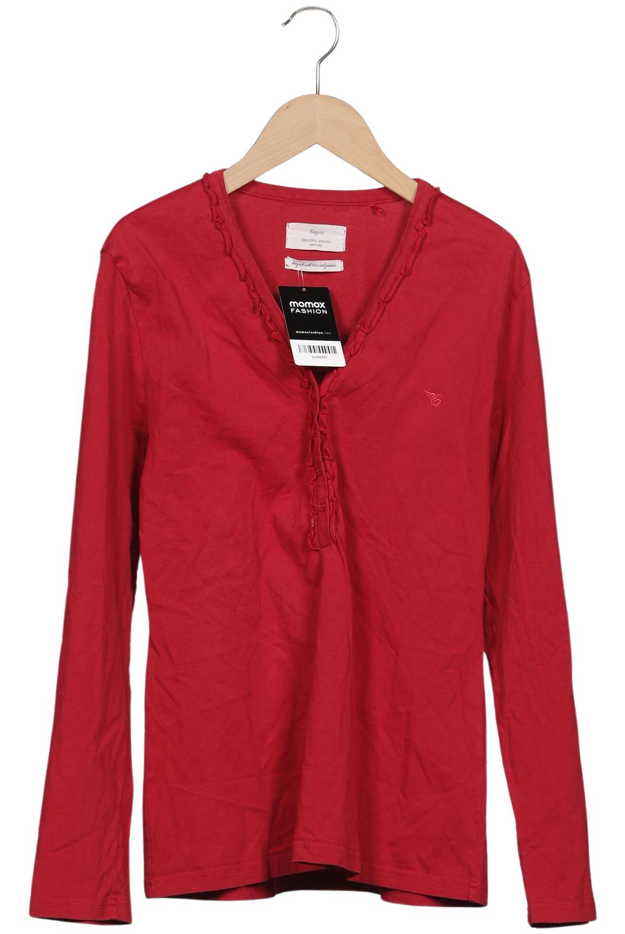 

Esprit Damen Langarmshirt, rot, Gr. 42