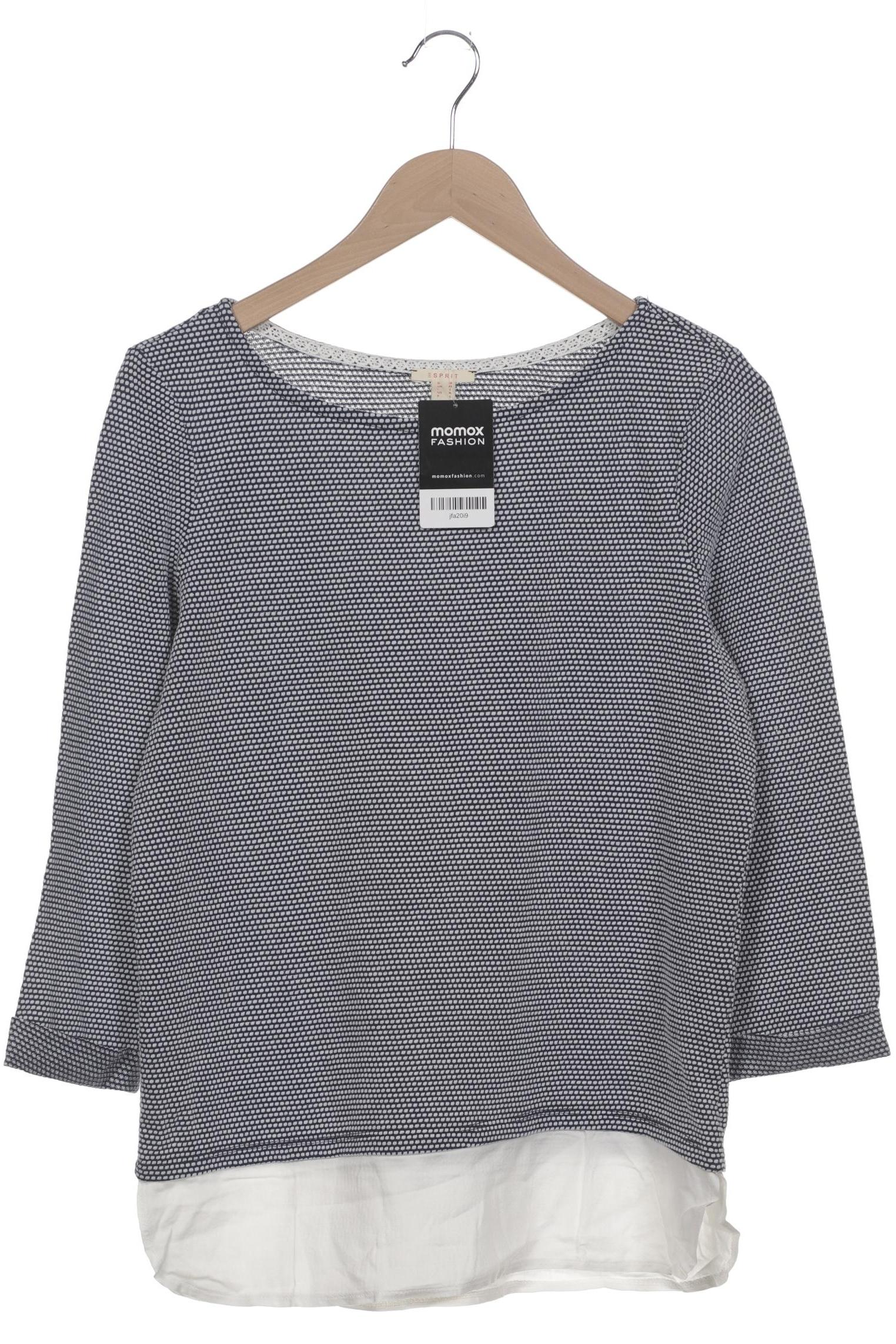 

Esprit Damen Langarmshirt, blau, Gr. 38