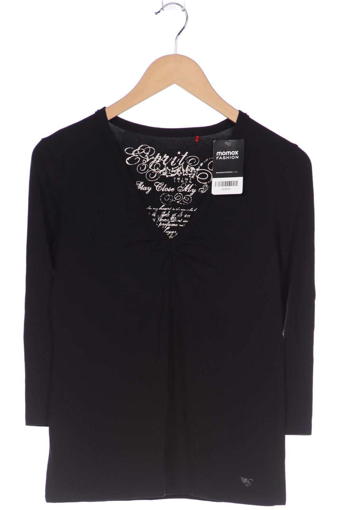 

Esprit Damen Langarmshirt, schwarz