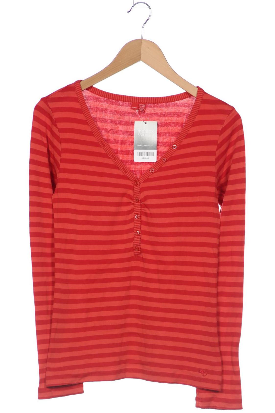 

Esprit Damen Langarmshirt, rot, Gr. 42