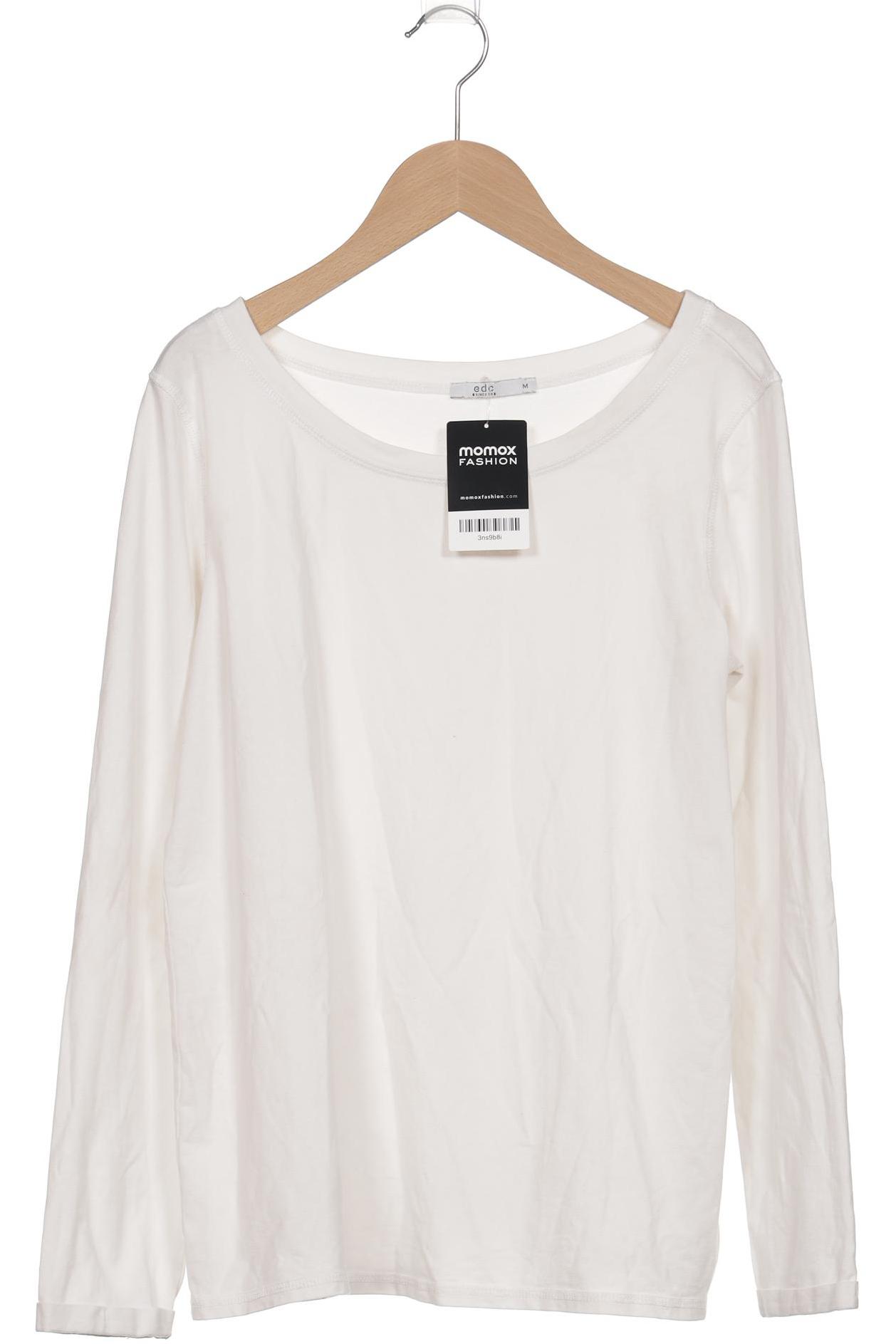 

Esprit Damen Langarmshirt, weiß, Gr. 38