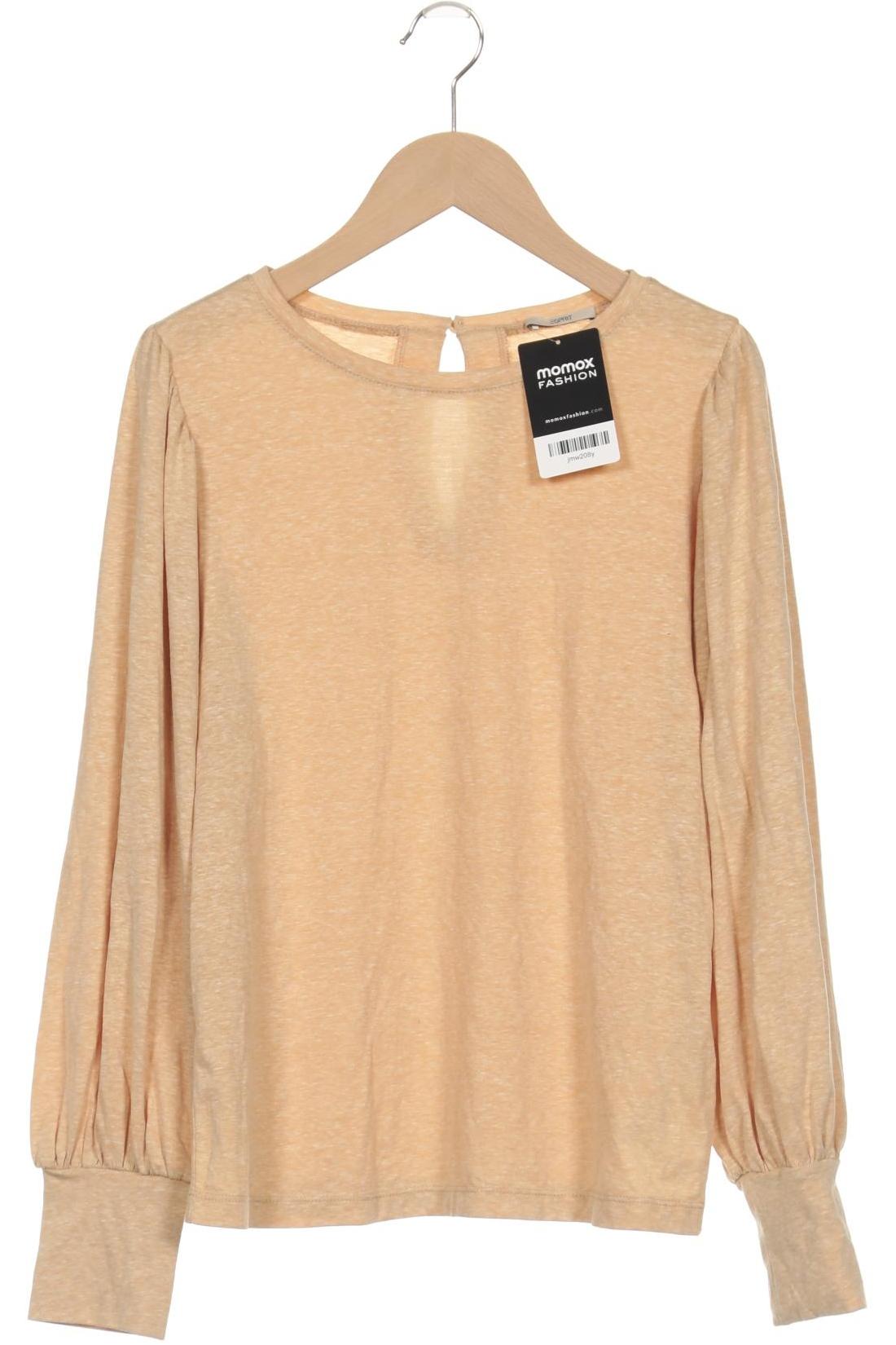 

Esprit Damen Langarmshirt, beige, Gr. 34