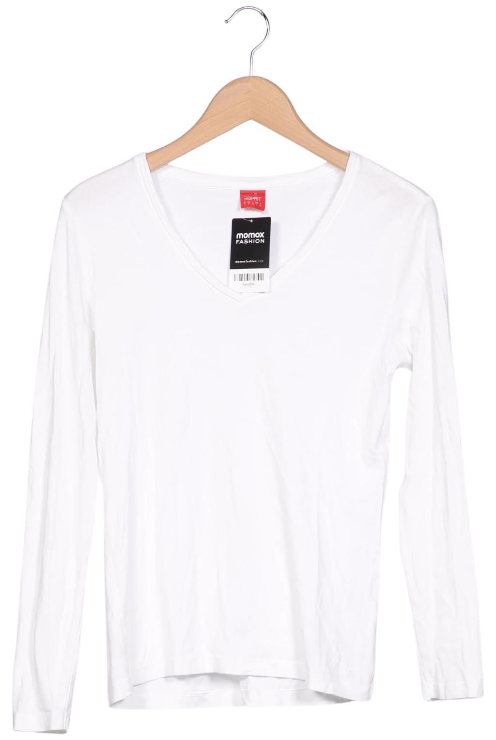

Esprit Damen Langarmshirt, weiß, Gr. 42