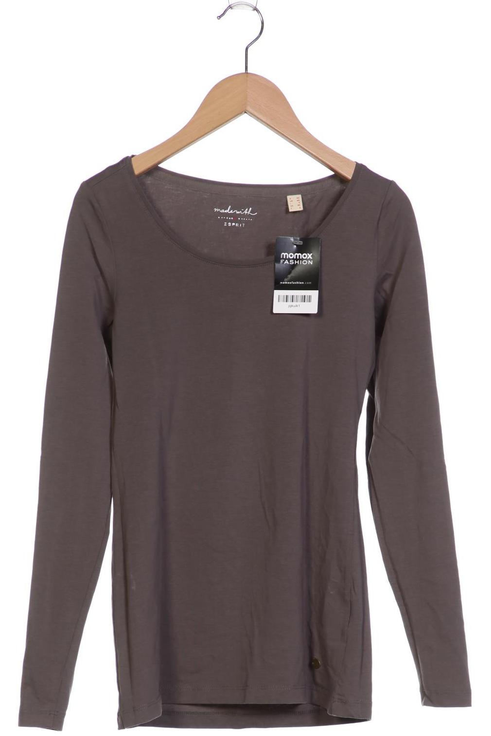 

Esprit Damen Langarmshirt, grau, Gr. 34