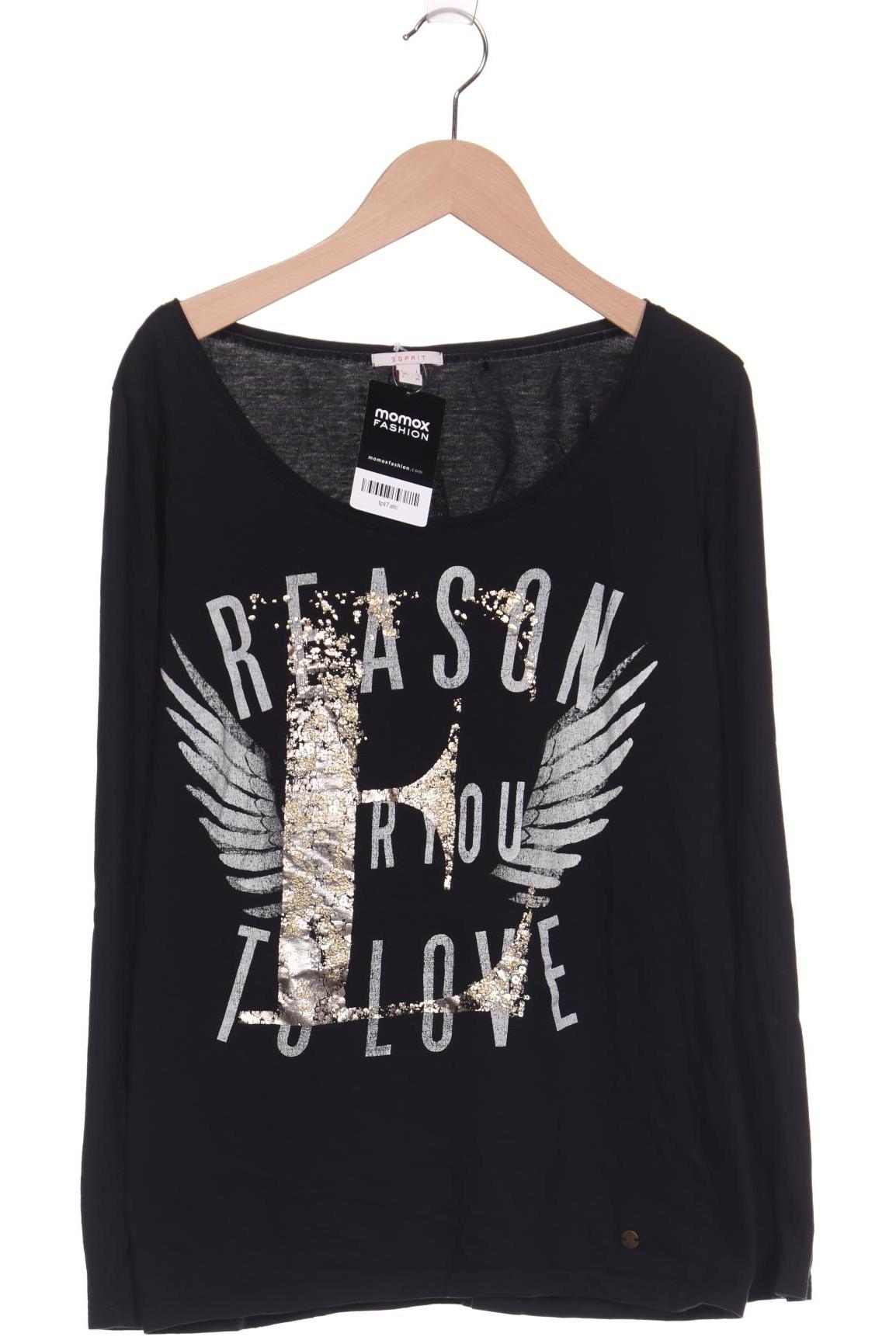 

Esprit Damen Langarmshirt, schwarz