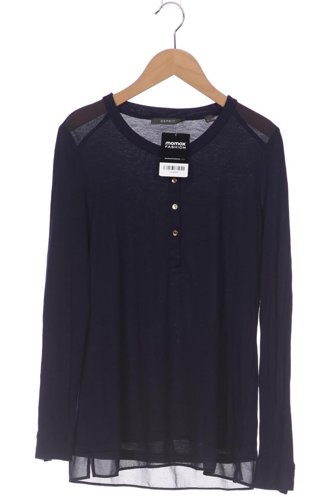 

Esprit Damen Langarmshirt, marineblau, Gr. 36