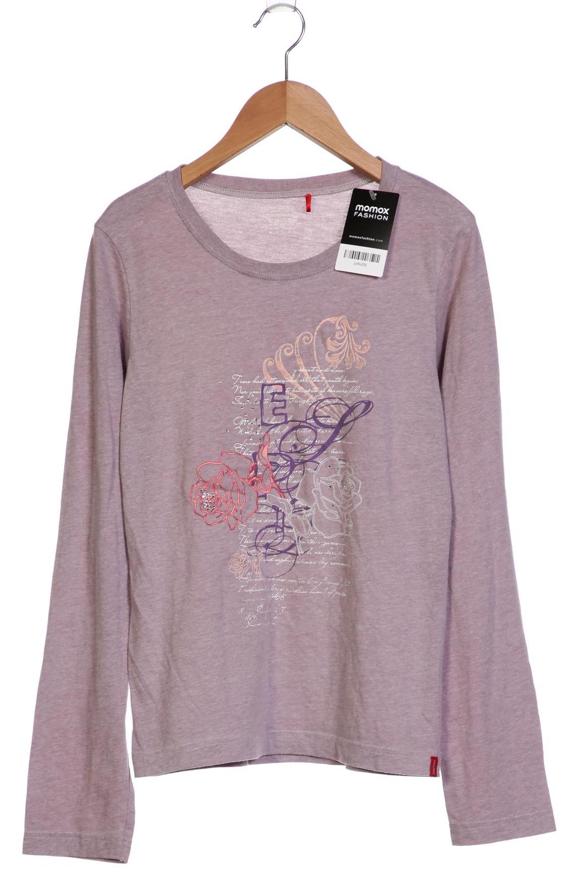 

Esprit Damen Langarmshirt, pink, Gr. 38