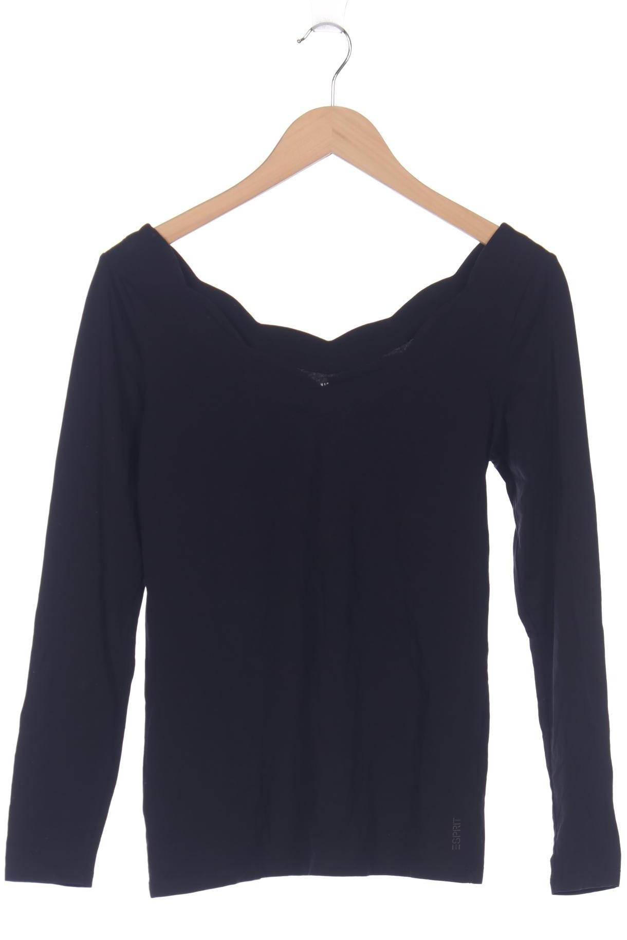 

Esprit Damen Langarmshirt, schwarz, Gr. 38