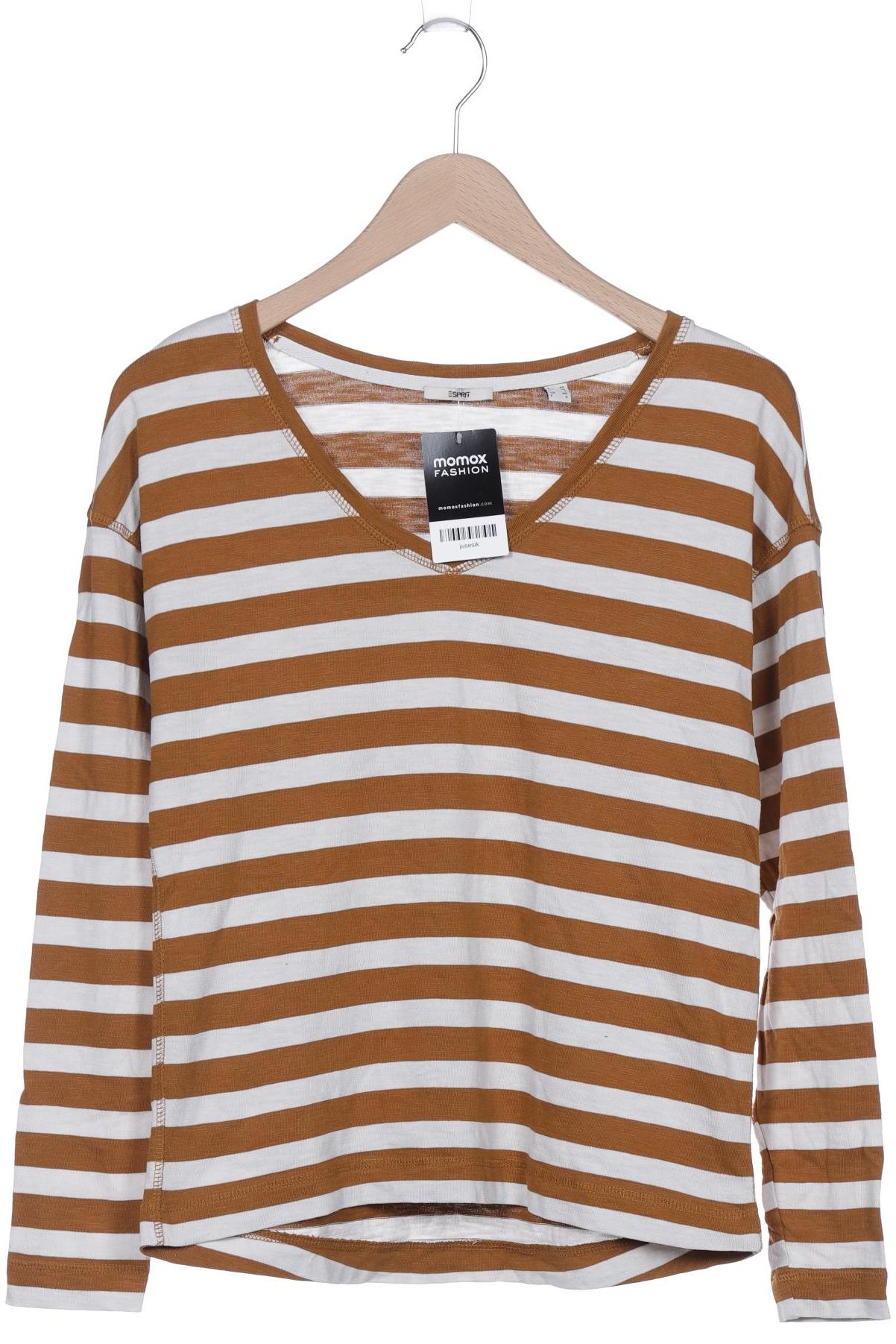 

Esprit Damen Langarmshirt, braun, Gr. 34